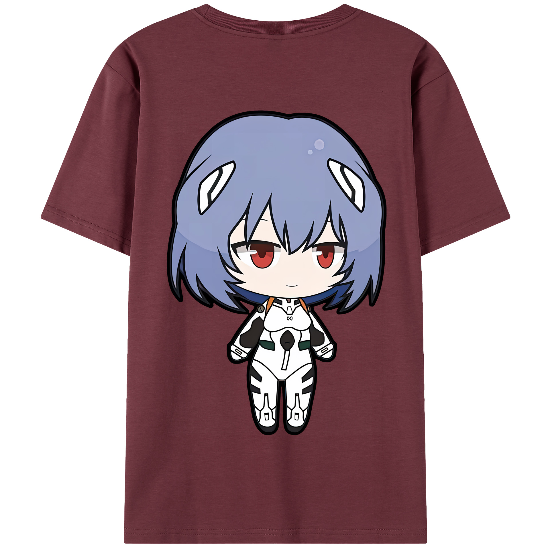 （画像用） EVA 新世紀エヴァンゲリオン 綿100％半袖Tシャツ（背面プリント）